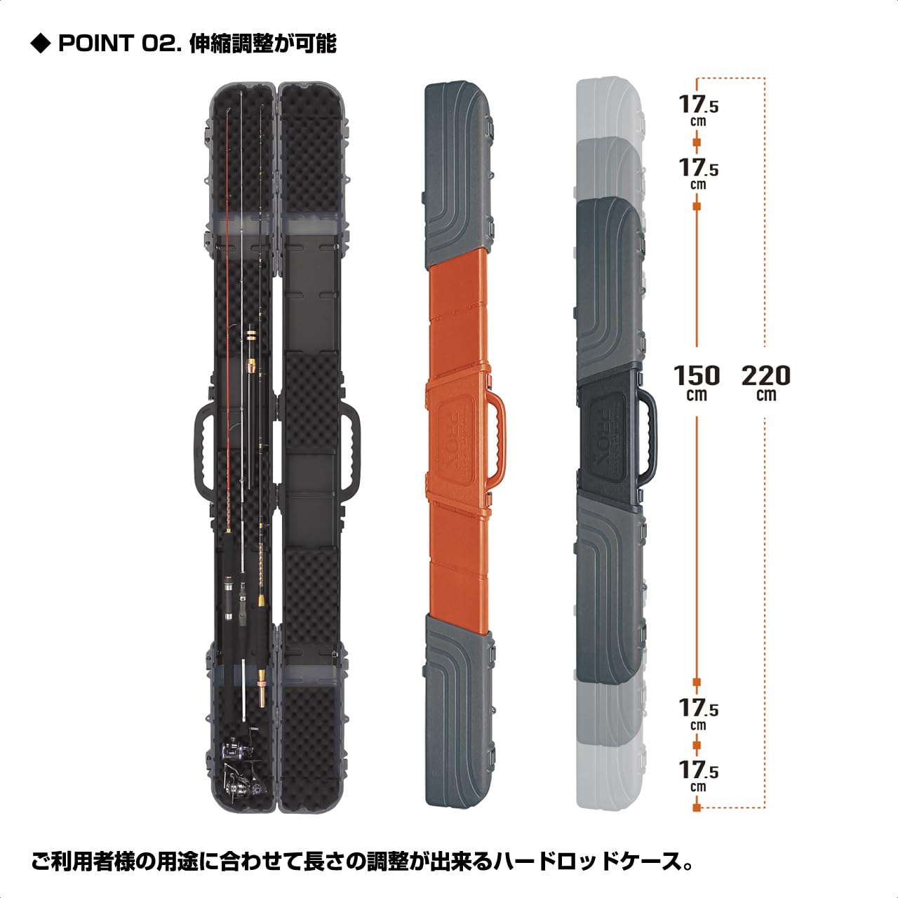 V19.5 分割式フィッシングロッド 収納ケース付き V19.5 分割式フィッシングロッド 収納ケース付き｜Amazon.co.jp: 釣り